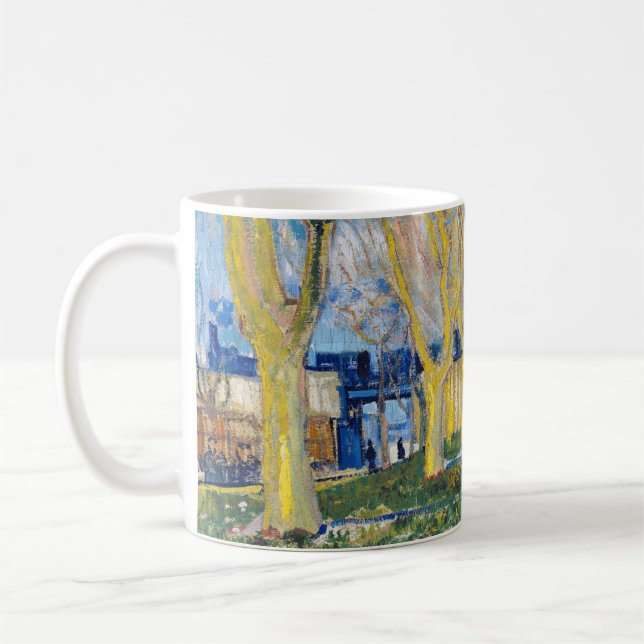 Vincent van Gogh - Den blåa tåget Kaffemugg (Vänster)
