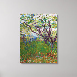 Vincent van Gogh - Den blommande fruktträdgården Canvastryck