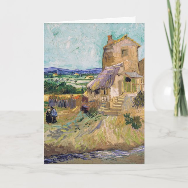 Vincent van Gogh - den gamla Mill Kort (Framsida)