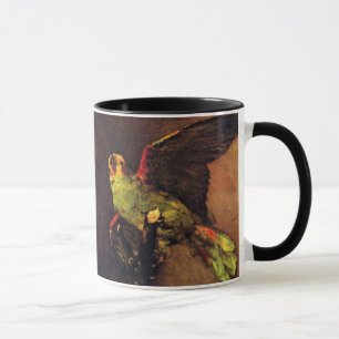 Vincent Van Gogh - Den gröna papegojan Fågelälskar Mugg