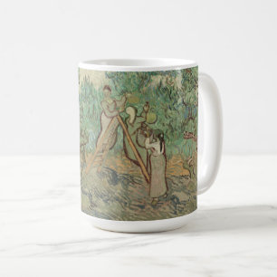 Vincent Van Gogh den olivgröna fruktträdgårde Kaffemugg