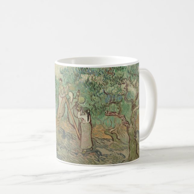 Vincent Van Gogh | den olivgröna fruktträdgården Kaffemugg (Framsida höger)
