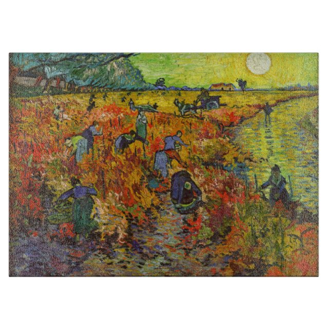 Vincent van Gogh - Den röda vingården (Framsidan)