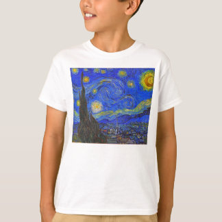 Vincent Van Gogh - den Starry natten (1889) Tee Shirt