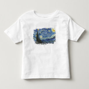 Vincent Van Gogh den Starry natten, Juni 1889 Tee Shirt