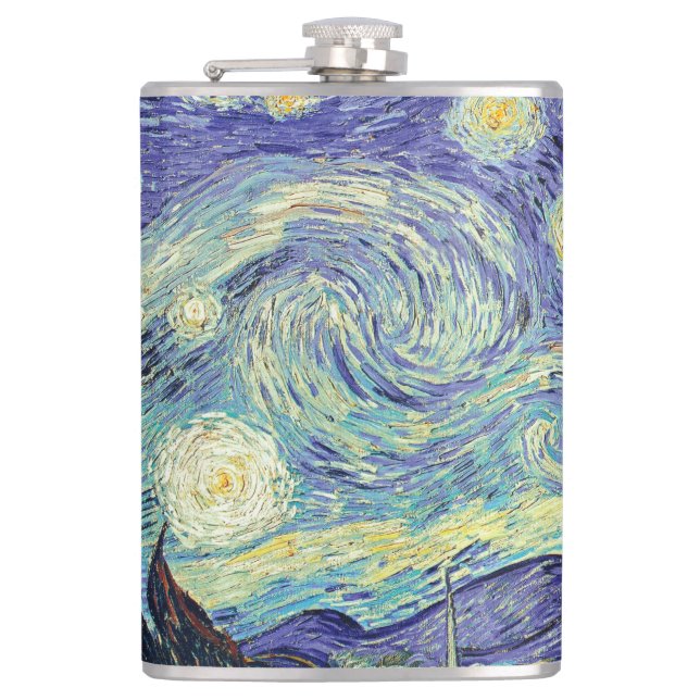 Vincent Van Gogh/ Den stjärnbestrålade natten   Fickplunta (Framsidan)