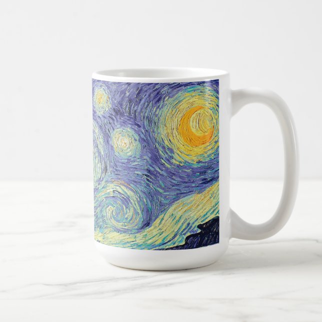 Vincent Van Gogh/ Den stjärnbestrålade natten    Kaffemugg (Höger)