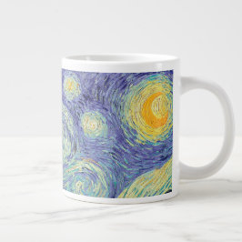 Vincent Van Gogh/ Den stjärnbeströdda natten Jumbo Mugg