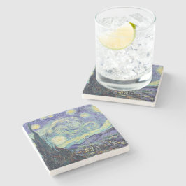 Vincent Van Gogh/ Den stjärnbeströdda natten   Stenunderlägg