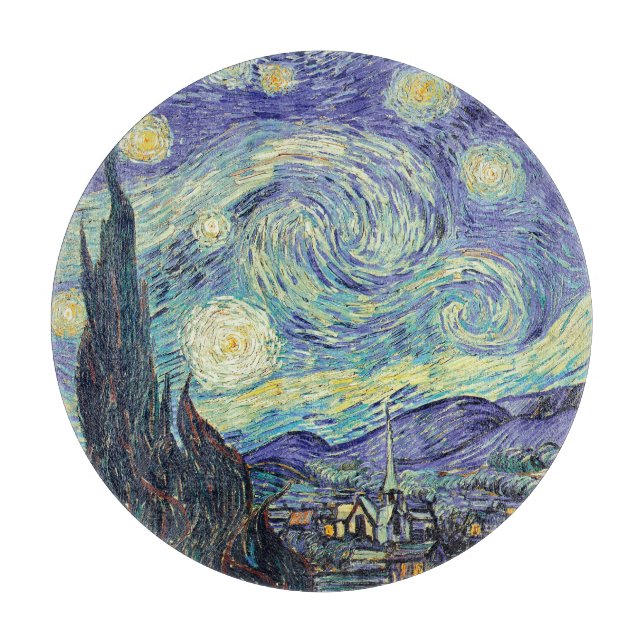 Vincent Van Gogh/ Den stjärnklara natten    (Framsidan)