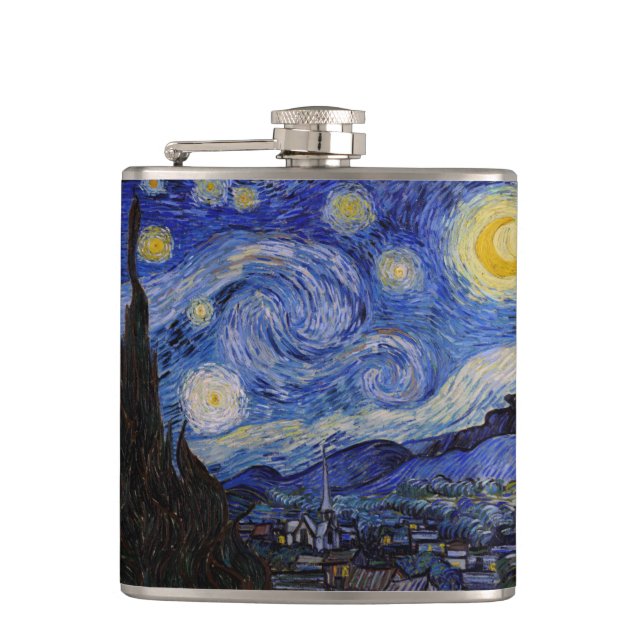 Vincent Van Gogh - Den stjärnklara natten Fickplunta (Framsidan)