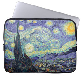 Vincent Van Gogh. Den stjärnklara natten Laptop Fodral