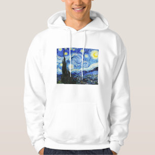 Vincent Van Gogh, Den stjärnklara natten målning Hoodie