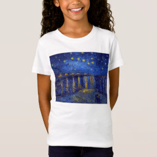 Vincent Van Gogh, Den stjärnklara natten målning T Shirt