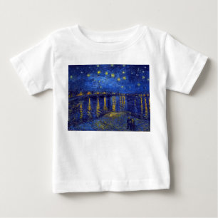 Vincent Van Gogh, Den stjärnklara natten målning T Shirt