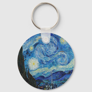 Vincent van Gogh Den stjärnklara natten Nyckelring