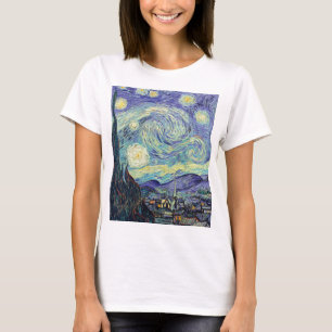 Vincent Van Gogh Den Stjärnklara Natten T Shirt