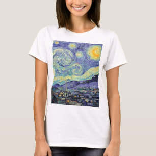 Vincent Van Gogh Den Stjärnklara Natten T Shirt