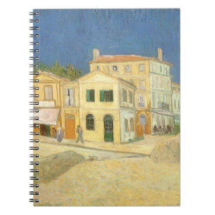 Vincent van Gogh - Det gula huset (gatan) Anteckningsbok Med Spiral