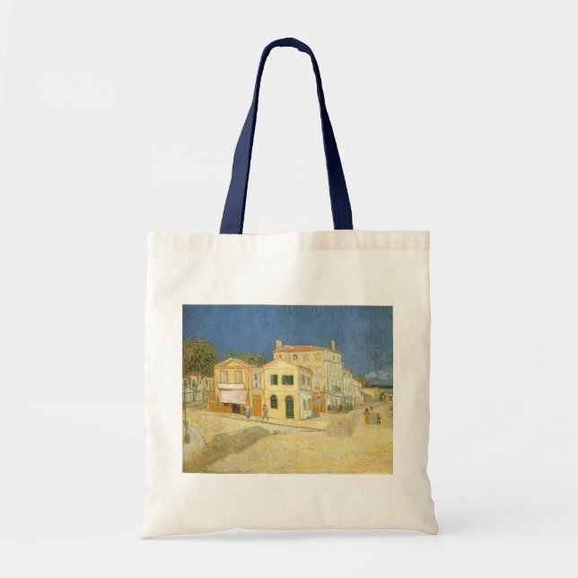 Vincent van Gogh - Det gula huset (gatan) Tygkasse (Framsidan)