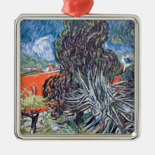 Vincent van Gogh - Doktor Gachet's Garden Julgransprydnad Metall