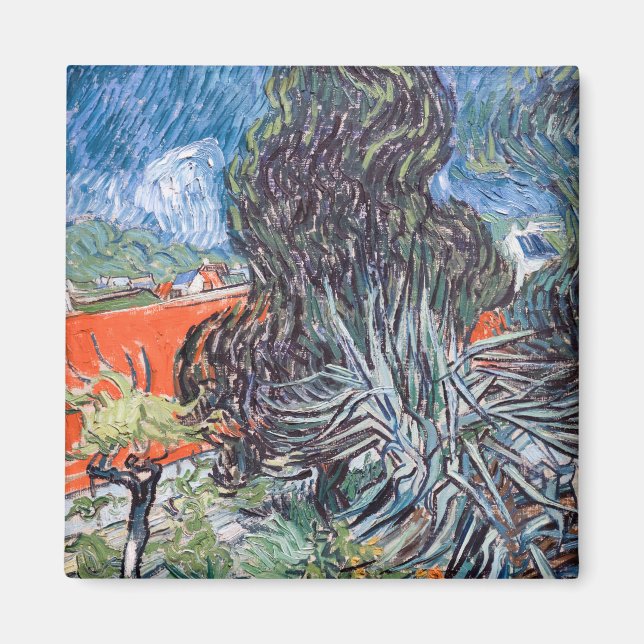 Vincent van Gogh - Doktor Gachet's Garden Magnet (Framsidan)