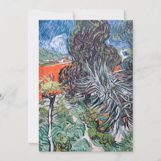 Vincent van Gogh - Doktor Gachet's Garden Tack Kort (Framsida)