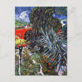 Vincent Van Gogh - Doktor Gachets trädgård i Auver Vykort