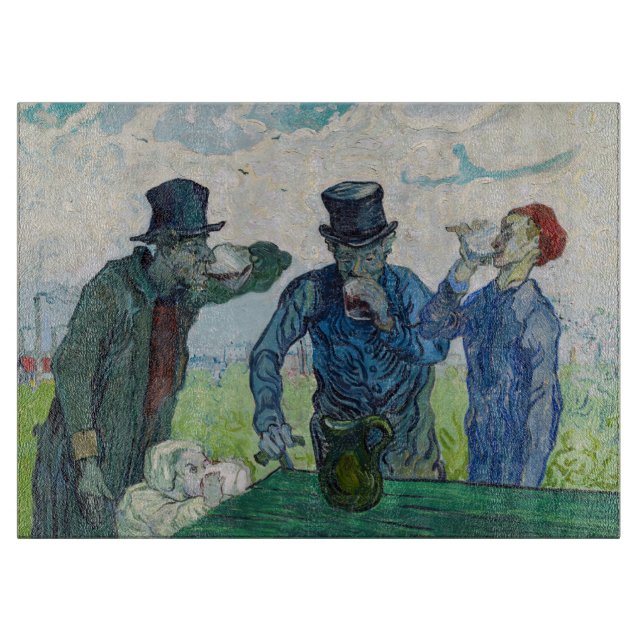 Vincent van Gogh - Drinkers, efter Daumier (Framsidan)