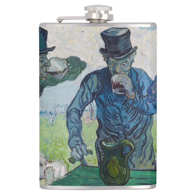 Vincent van Gogh - Drinkers, efter Daumier Fickplunta (Framsidan)