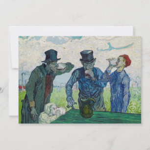 Vincent van Gogh - Drinkers, efter Daumier Inbjudningar