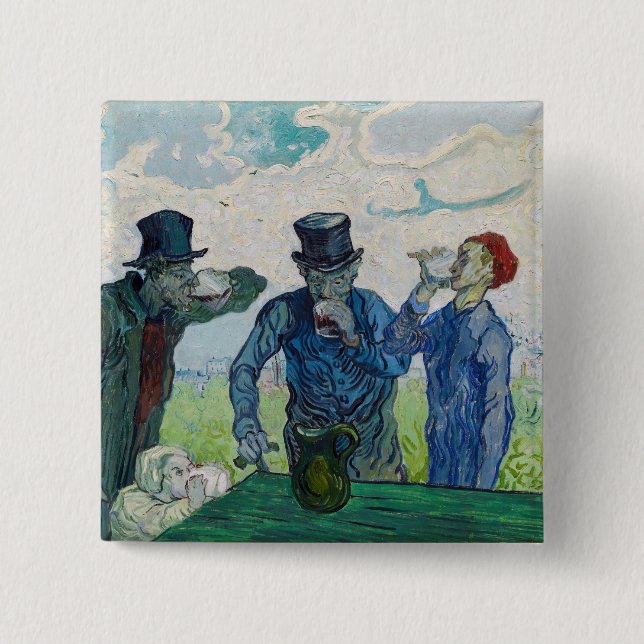 Vincent van Gogh - Drinkers, efter Daumier Knapp (Framsida)