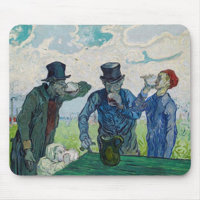Vincent van Gogh - Drinkers, efter Daumier Musmatta (Framsidan)