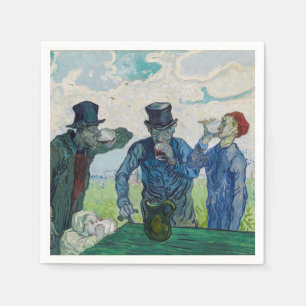 Vincent van Gogh - Drinkers, efter Daumier Pappersservett