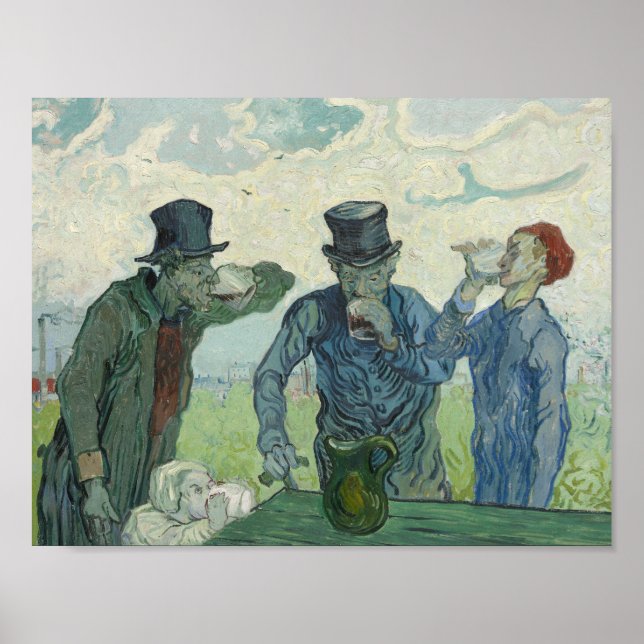 Vincent van Gogh - Drinkers Poster (Framsidan)