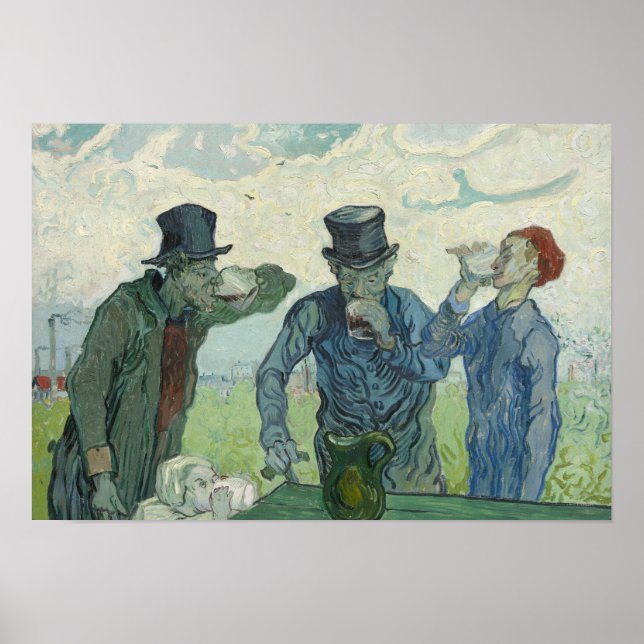 Vincent van Gogh - Drinkers Poster (Framsidan)