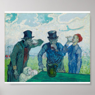Vincent Van Gogh - Drinkers Poster