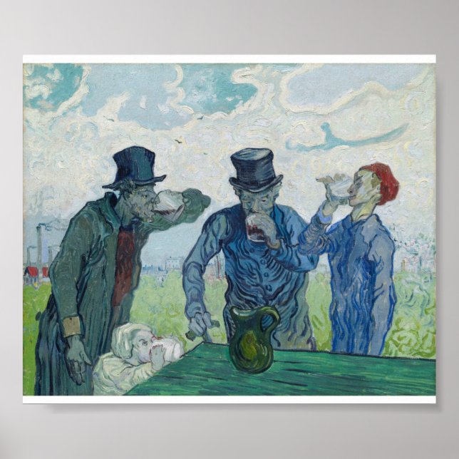 Vincent Van Gogh - Drinkers Poster (Framsidan)
