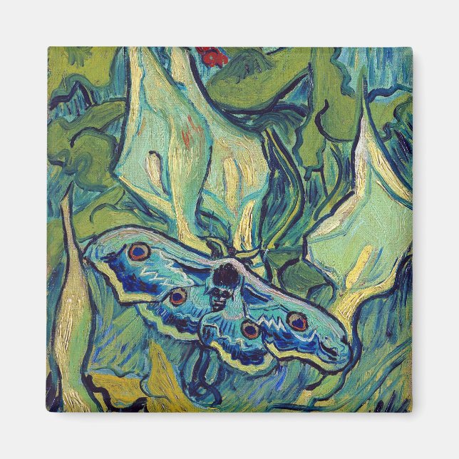 Vincent van Gogh Emperor Moth Magnet (Framsidan)