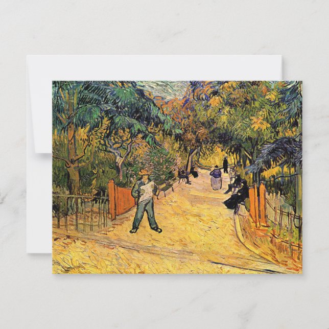 Vincent van Gogh - Entrance to Public Park, Arles (Framsida)