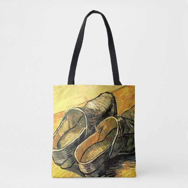 Vincent van Gogh - Ett par läderskor Tygkasse (Framsida)