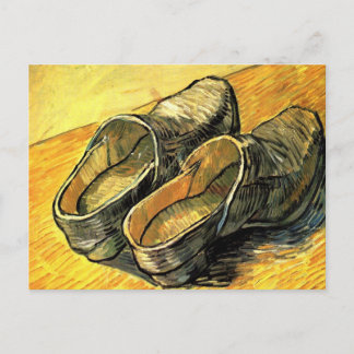 Vincent van Gogh - Ett par lädertraskor Vykort