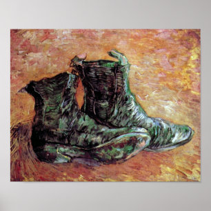 Vincent Van Gogh - ett par skor Poster