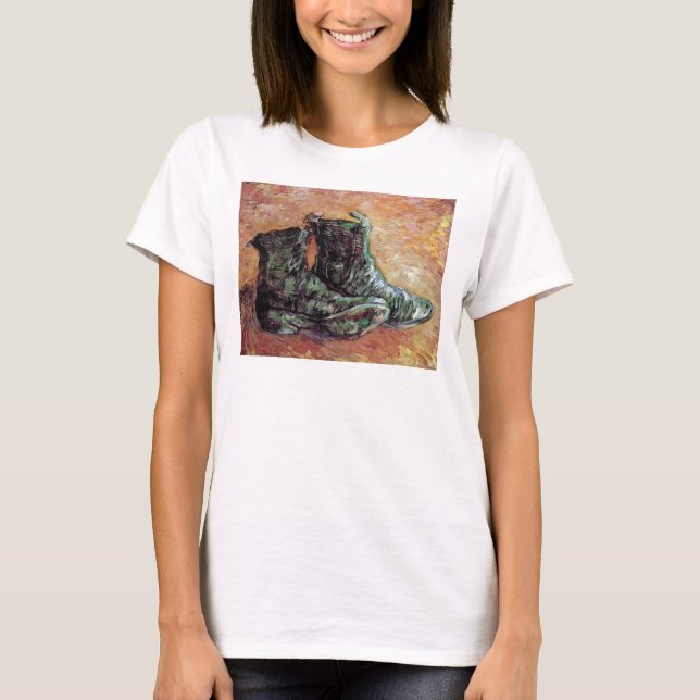 Vincent Van Gogh - Ett par skor Tee (Framsida)