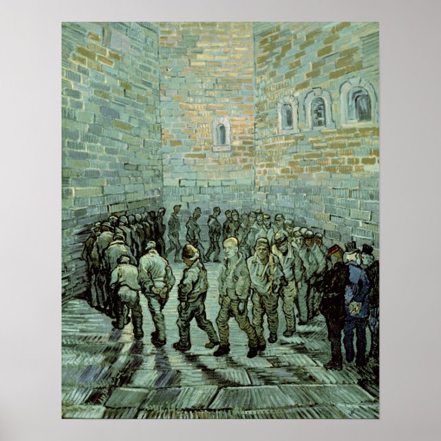 Vincent van Gogh | Exercise Yard Poster (Framsidan)