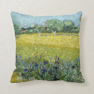 Vincent van Gogh Fält i Flowers nära Arles Kudde