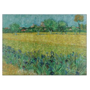 Vincent van Gogh - Fält med Irises nära Arles