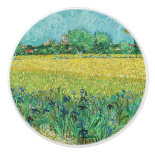 Vincent van Gogh - Fält med Irises nära Arles Knopp