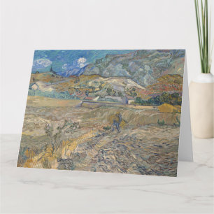 Vincent Van Gogh, Fält med Peasant Kort