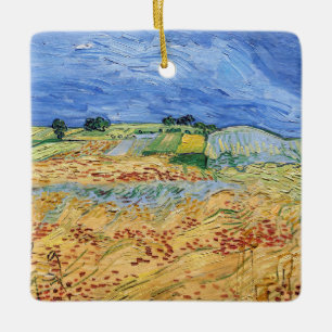 Vincent van Gogh - fält / Plain at Auvers Julgransprydnad Keramik
